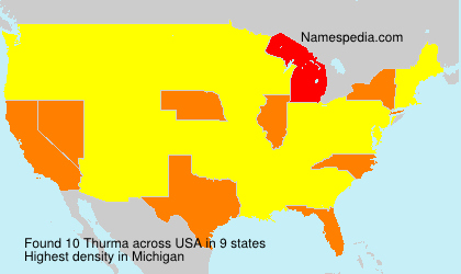 Surname Thurma in USA Surname Thurma in USA