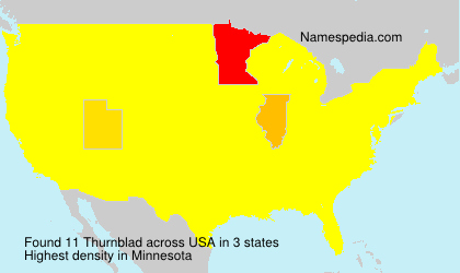 Surname Thurnblad in USA Surname Thurnblad in USA