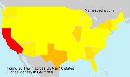 Surname Thwin in USA Surname Thwin in USA