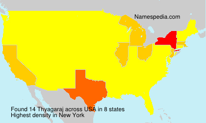 Surname Thyagaraj in USA Surname Thyagaraj in USA