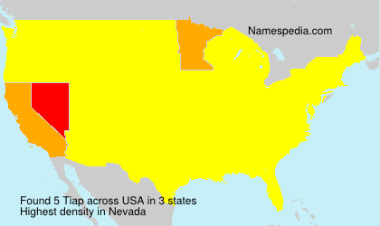 Surname Tiap in USA Surname Tiap in USA