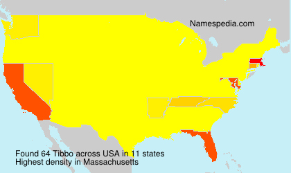 Surname Tibbo in USA Surname Tibbo in USA