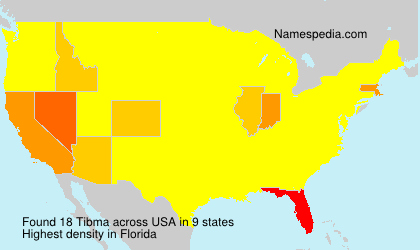 Surname Tibma in USA Surname Tibma in USA