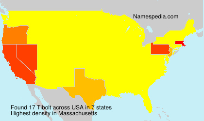 Surname Tibolt in USA Surname Tibolt in USA