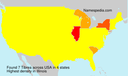 Surname Tibrea in USA Surname Tibrea in USA