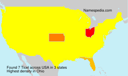 Surname Ticel in USA Surname Ticel in USA