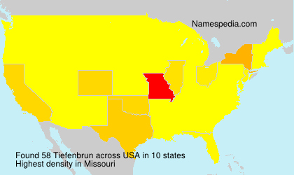 Surname Tiefenbrun in USA Surname Tiefenbrun in USA