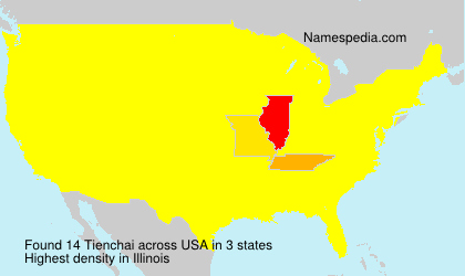 Surname Tienchai in USA Surname Tienchai in USA
