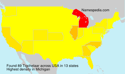 Surname Tigchelaar in USA Surname Tigchelaar in USA