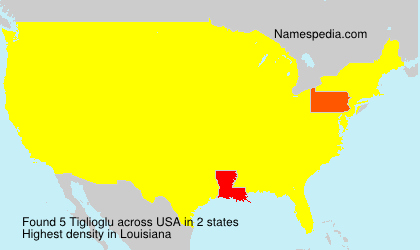 Surname Tiglioglu in USA Surname Tiglioglu in USA