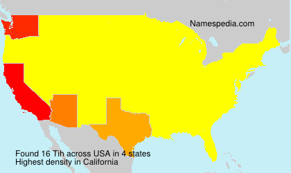 Surname Tih in USA Surname Tih in USA
