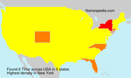 Surname Tihor in USA Surname Tihor in USA