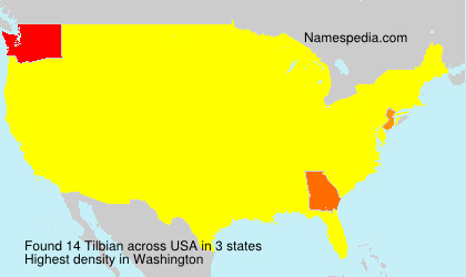 Surname Tilbian in USA Surname Tilbian in USA