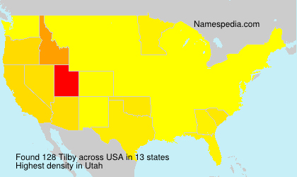 Surname Tilby in USA Surname Tilby in USA