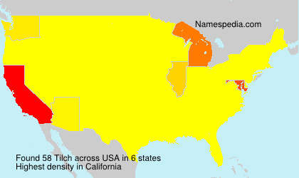 Surname Tilch in USA Surname Tilch in USA