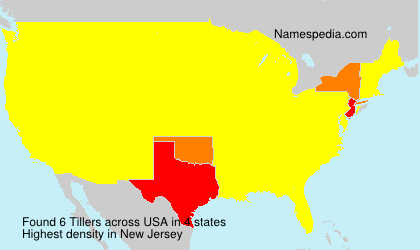 Surname Tillers in USA Surname Tillers in USA