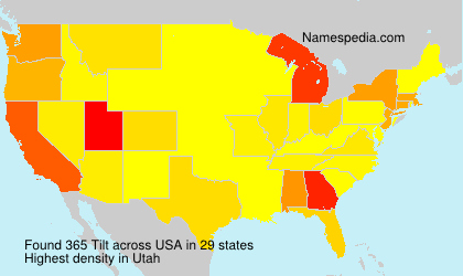 Surname Tilt in USA Surname Tilt in USA