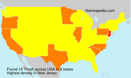 Surname Timah in USA Surname Timah in USA