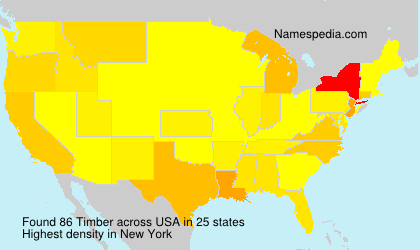 Surname Timber in USA Surname Timber in USA