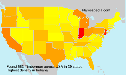 Surname Timberman in USA Surname Timberman in USA