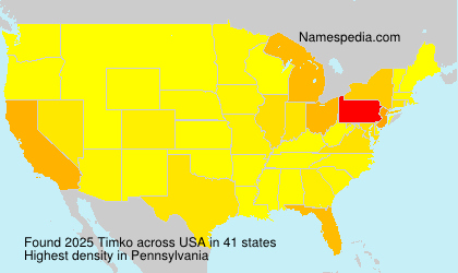 Surname Timko in USA Surname Timko in USA