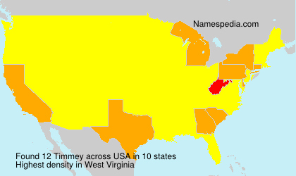Surname Timmey in USA Surname Timmey in USA