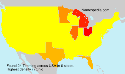 Surname Timming in USA Surname Timming in USA