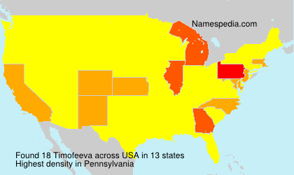 Surname Timofeeva in USA Surname Timofeeva in USA
