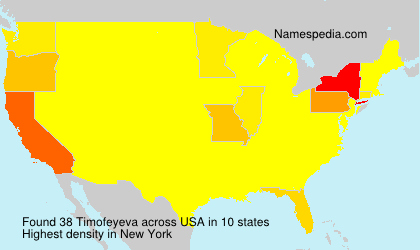Surname Timofeyeva in USA Surname Timofeyeva in USA