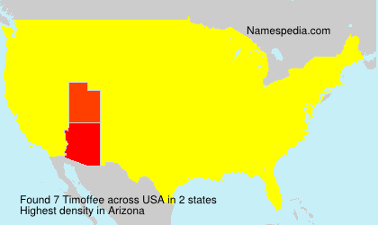 Surname Timoffee in USA Surname Timoffee in USA