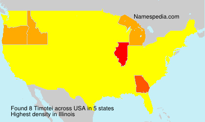 Surname Timotei in USA Surname Timotei in USA