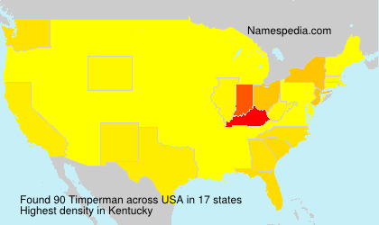 Surname Timperman in USA Surname Timperman in USA