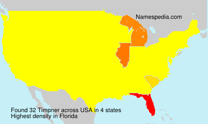 Surname Timpner in USA Surname Timpner in USA