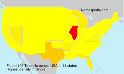 Surname Tinerella in USA Surname Tinerella in USA