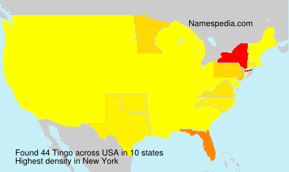 Surname Tingo in USA Surname Tingo in USA