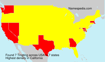 Surname Tingting in USA Surname Tingting in USA