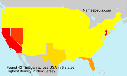 Surname Tinitigan in USA Surname Tinitigan in USA