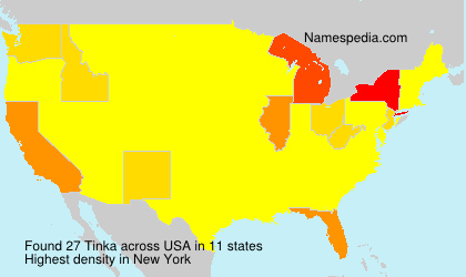Surname Tinka in USA Surname Tinka in USA