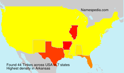 Surname Tinkes in USA Surname Tinkes in USA