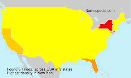 Surname Tinozzi in USA Surname Tinozzi in USA