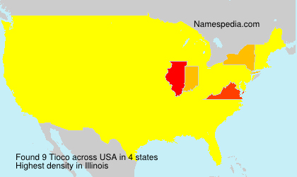 Surname Tioco in USA Surname Tioco in USA