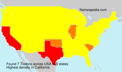Surname Tiodora in USA Surname Tiodora in USA