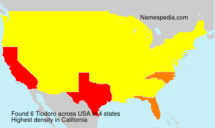 Surname Tiodoro in USA Surname Tiodoro in USA