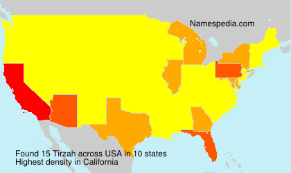 Surname Tirzah in USA Surname Tirzah in USA