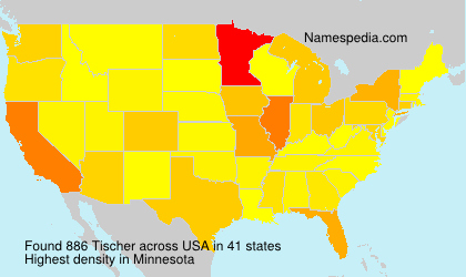 Surname Tischer in USA Surname Tischer in USA