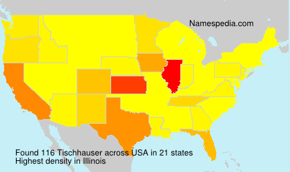 Surname Tischhauser in USA Surname Tischhauser in USA