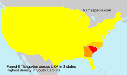 Surname Tishgarten in USA Surname Tishgarten in USA