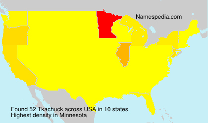 Surname Tkachuck in USA Surname Tkachuck in USA