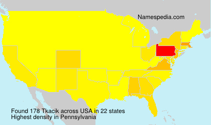 Surname Tkacik in USA Surname Tkacik in USA