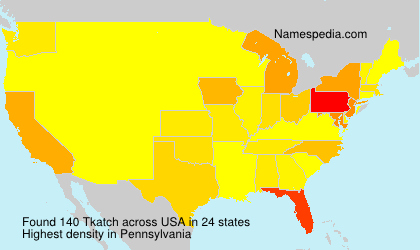 Surname Tkatch in USA Surname Tkatch in USA